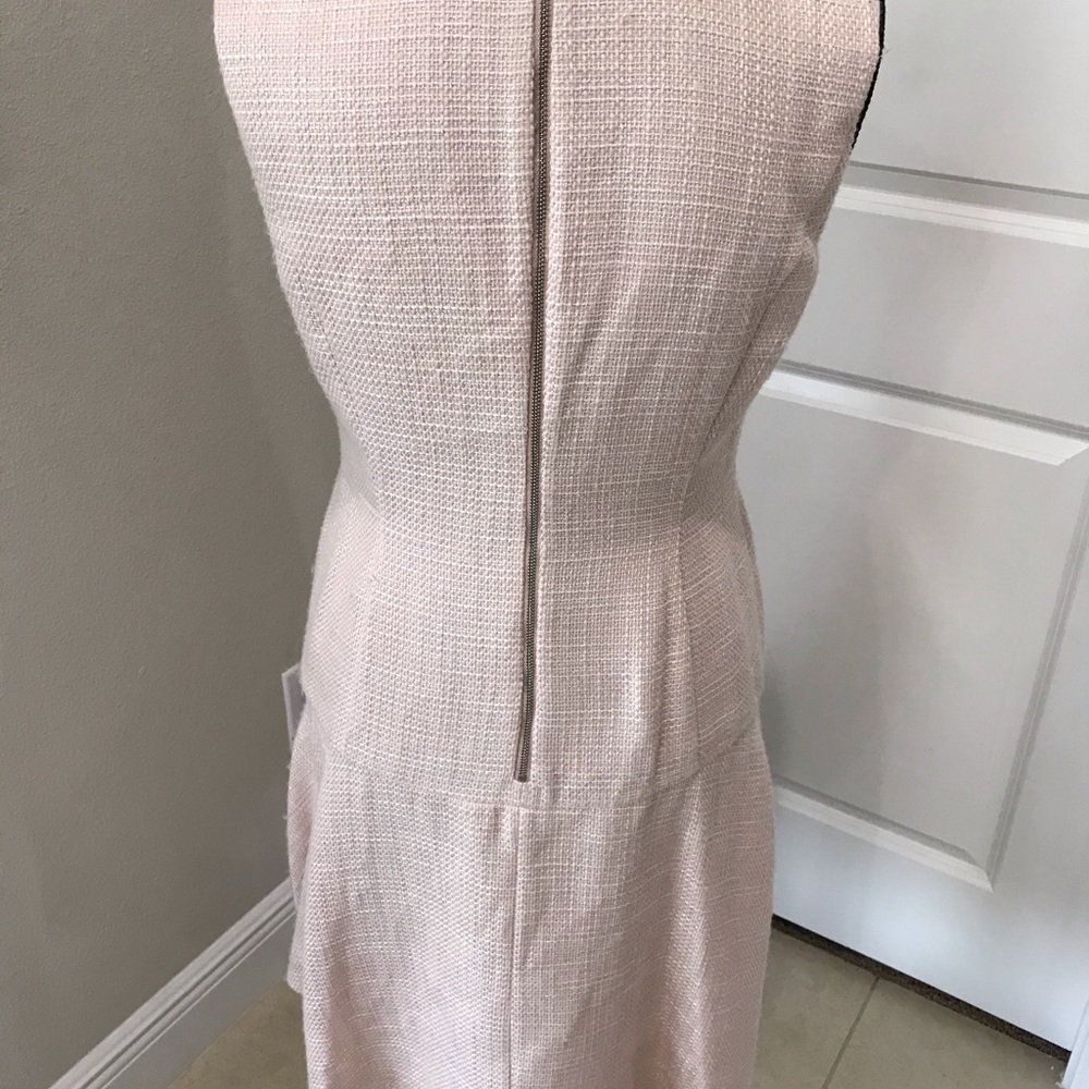 NWT TKNY botanical gardens blush size 8 dress - Picture 3 of 6